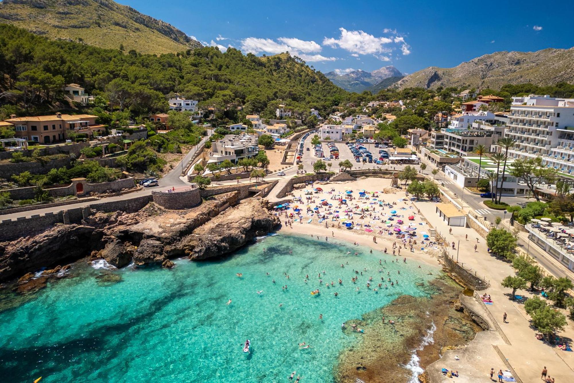 Appartamento Mirador Blue L - Cala Sant Vicenc Cala de Sant Vicenc Esterno foto